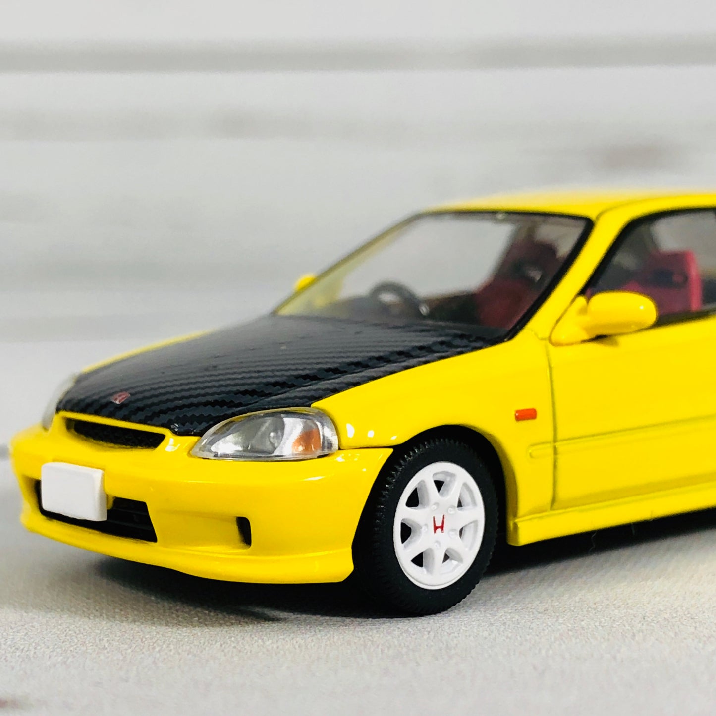 Tomica Limited Vintage Tomytec Hong Kong Edition Honda Civic Type R EK9 Yellow