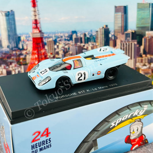 Sparky 1/64 Porsche 917 K No.21 24H Le Mans 1970 P. Rodríguez - L. Kinnunen Y143