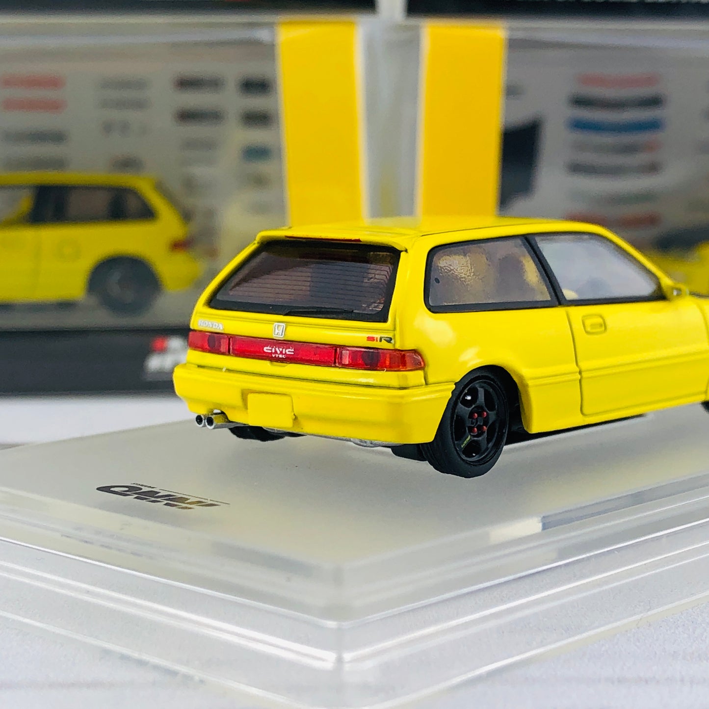 INNO64 HONDA CIVIC EF9 SiR Malaysia Special Edition IN64-EF9-YLMLS