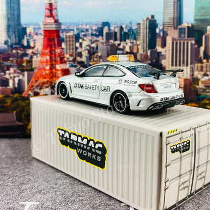TARMAC WORKS 1/64 GLOBAL64 Mercedes-Benz C63 AMG Coupé Black Series DTM Safety Car T64G-009-SC