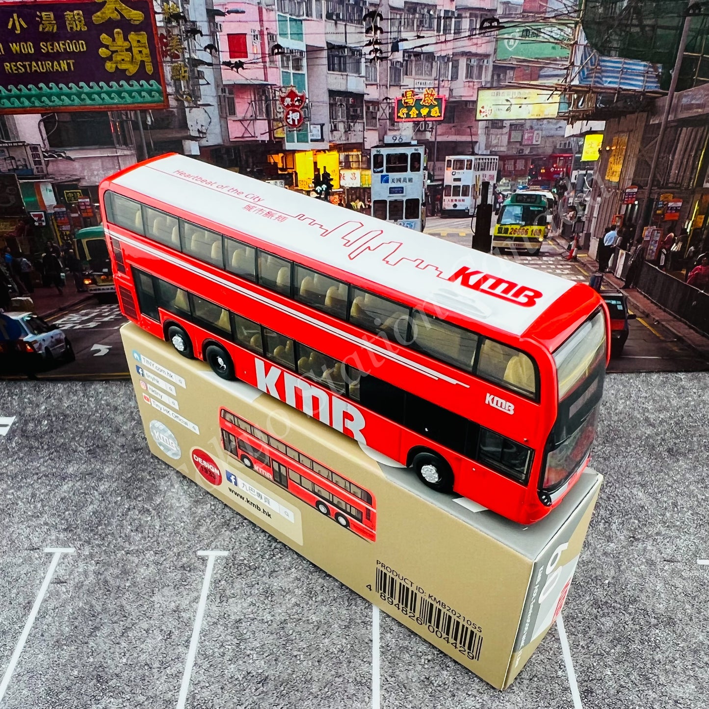 TINY 微影 60 KMB ADL Enviro500 MMC 12.8m (NAI CHUNG X89D 泥涌) KMB2021055