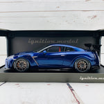 Ignition Model 1/18 TOP SECRET Nissan GTR R35 Blue Metallic IG1535