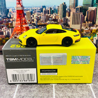 MINI GT 1/64 Porsche 911 (992) Carrera 4S  Racing Yellow LHD MGT00252-L