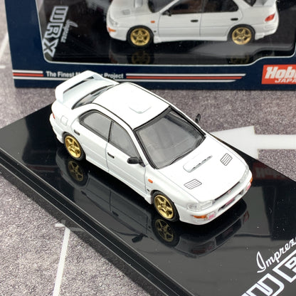 Hobby Japan 1/64 Subaru Impreza WRX GC8 Type RA STi Verion II Fether White HJ641013SW