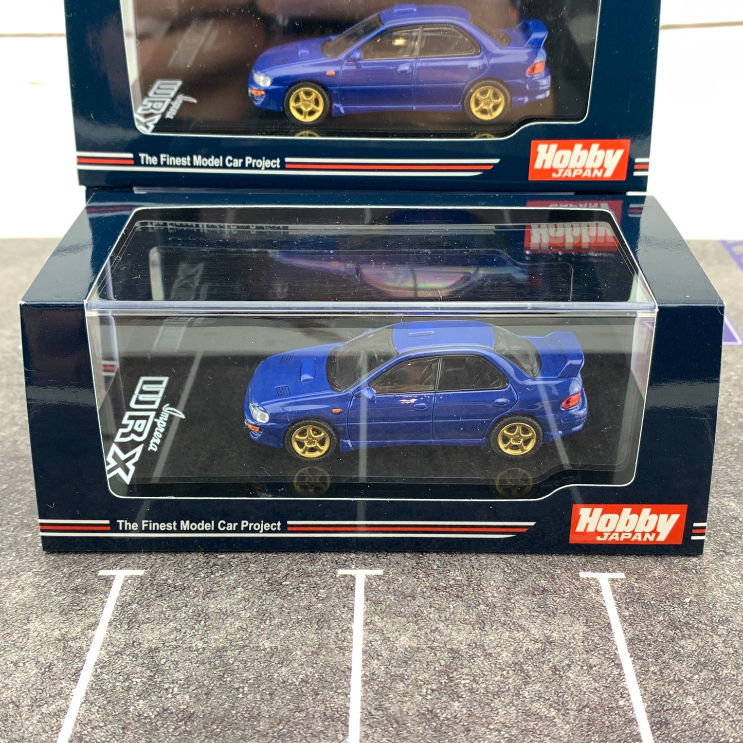Hobby Japan 1/64 Subaru Impreza WRX GC8 STi Verion II Sport Blue HJ641013SSBL