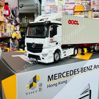 TINY 微影 1/64 121 MERCEDES-BENZ Antos Container Lorry OOCL