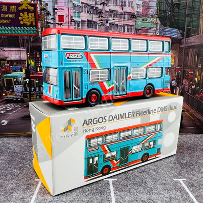 TINY 微影 18 ARGOS DAIMLER Fleetline DMS Blue (Scale 1/110) ATC64778