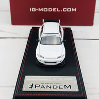 Ignition Model 1/64 Pandem Civic (EG6) White 1415