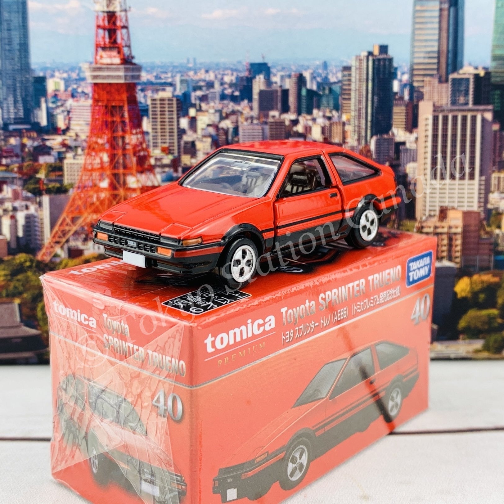 Tomica Premium 40 Toyota Sprinter Trueno (Tomica Premium Release Commemorative Specificationトミカプレミアム発売記念仕様)