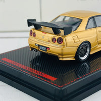 Ignition Model 1/64 Nismo R34 GTR Z-tune Gold 1875