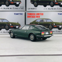Tomica Limited Vintage 1/64 Nissan Fairlady Z-L 2by2 (1977) LV-N41c Green