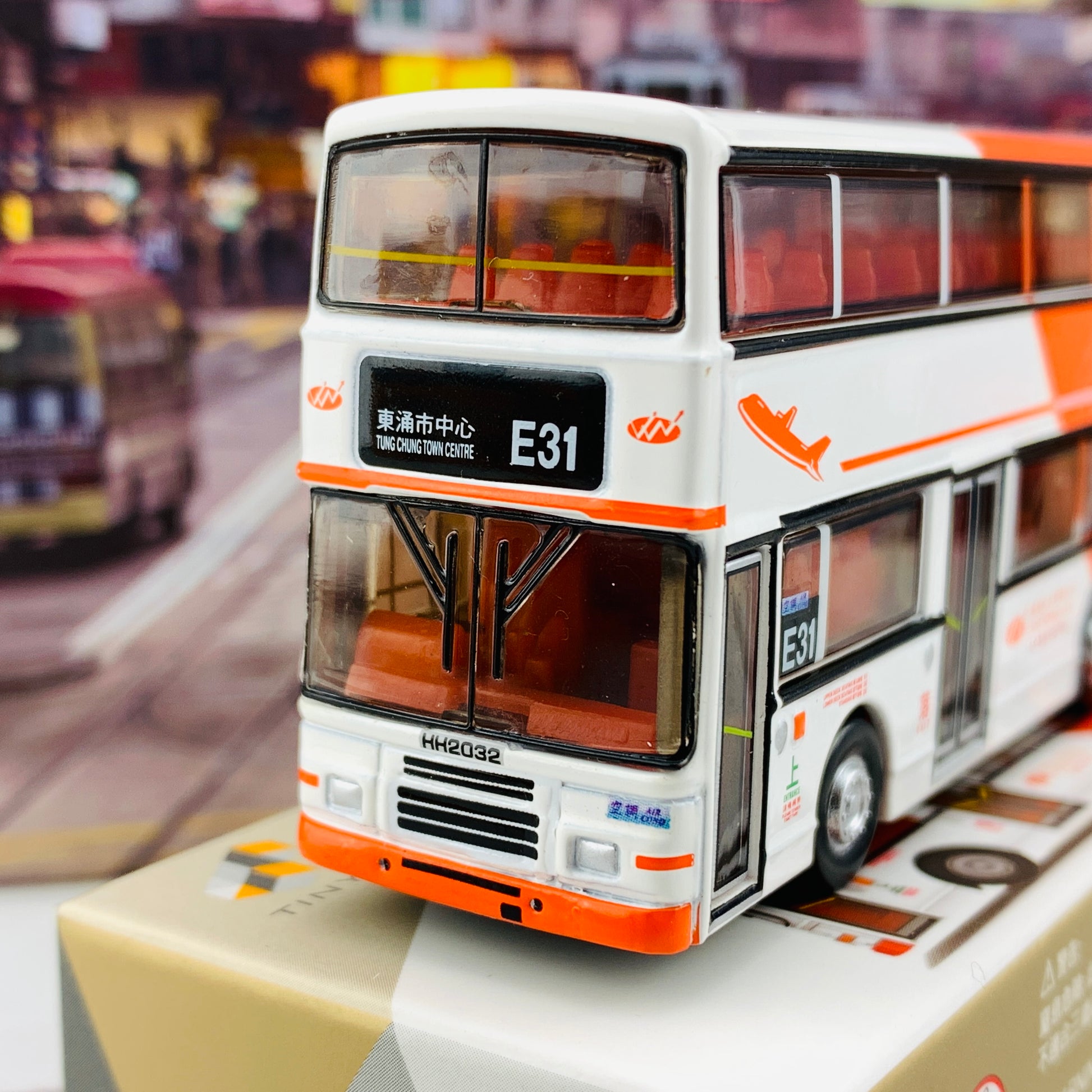 Tiny 微影 150 LWB Volvo Olympian 龍運富豪 11米 (E31 Tung Chung Town Centre 東涌市中心) KMB2019118