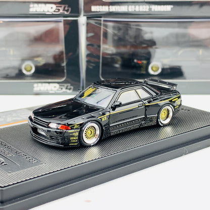 INNO64 1/64 NISSAN GTR R32 PANDEM Black IN64-R32P-BL