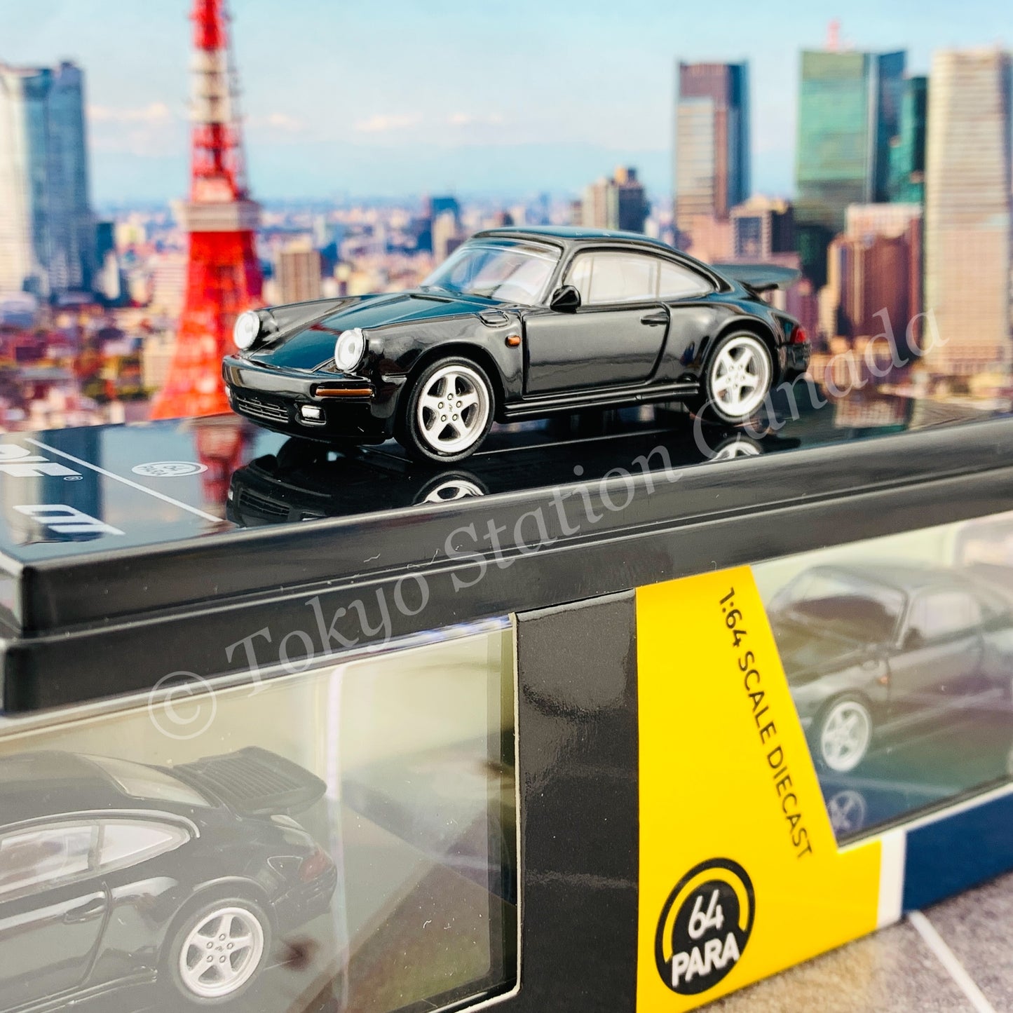 PARA64 1/64 RUF CTR Yellowbird 1987 - Black LHD PA-55292