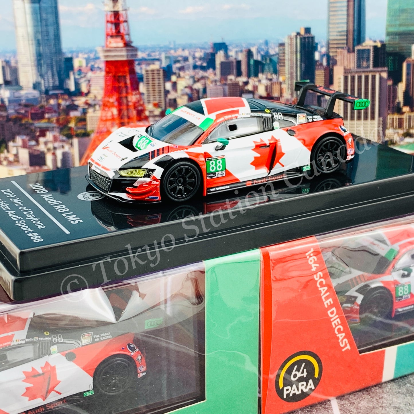 PARA64 1/64 Audi R8 LMS 2019 (2019 24hr Daytona WRT Speedstar #88) PA-55252
