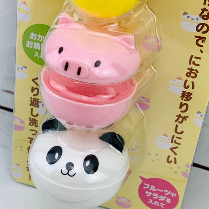 TORUNE Mini Bowl Cup 'Animals' set of 3