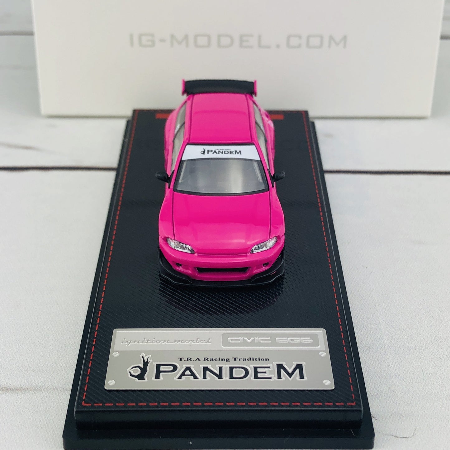 Ignition Model 1/64 Pandem Civic (EG6) Pink 1839