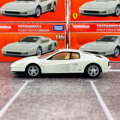 TOMICA PREMIUM 06 TESTAROSSA Limited Edition トミカプレミアム発売記念仕様 (WHITE)