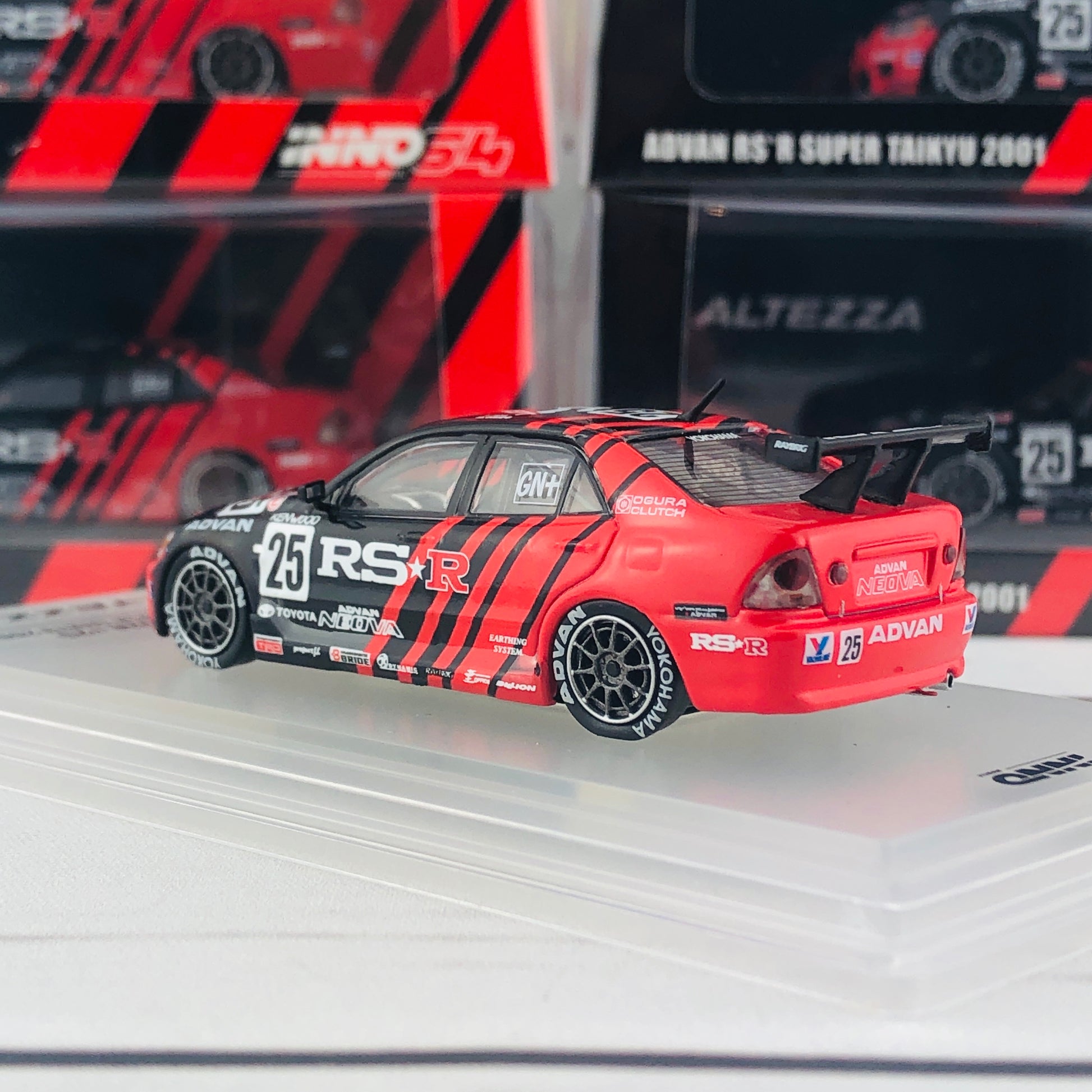 INNO64 1/64 TOYOTA ALTEZZA #25 Advan RS'R - Super Taikyu 2001 IN64-RS200-RSRJP