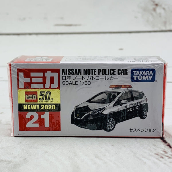 Tomica 21 Nissan NOTE Police Car