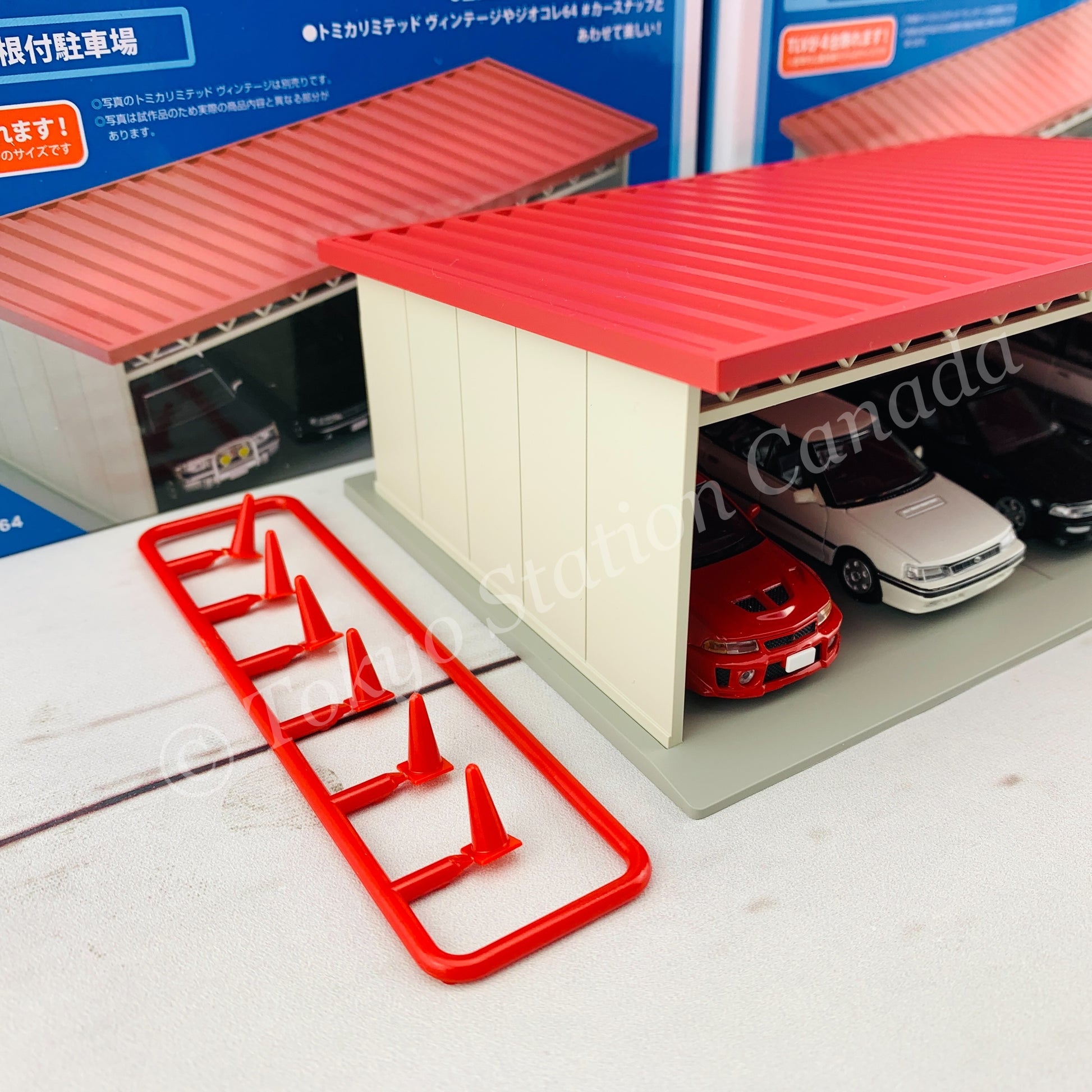 TOMYTEC TOMICARA VINTAGE 07a Parking with Roof