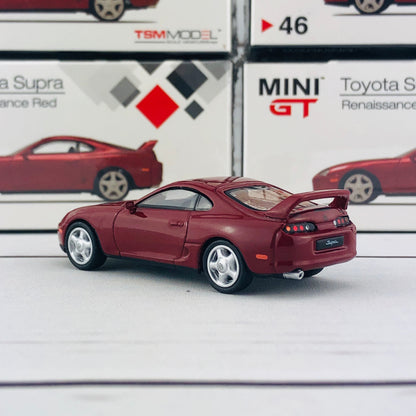 MINI GT 1/64 Toyota Supra (JZA80) Renaissance Red RHD MGT00046-R