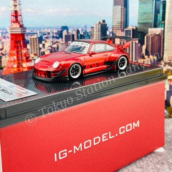 Ignition Model 1/64 RWB 993 Red Metallic IG2154 – Tokyo Station