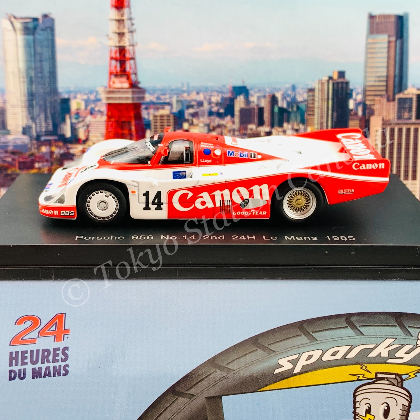 Sparky 1/64 Porsche 956 No.14 2nd 24H Le Mans 1985 J. Palmer - J. Weaver - R. Lloyd Y181