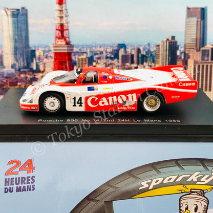 Sparky 1/64 Porsche 956 No.14 2nd 24H Le Mans 1985 J. Palmer - J. Weaver - R. Lloyd Y181