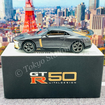 ERA CAR 1/64 SP Nissan GT-R50 By Italdesign - Goodwood Version Liquid Kinetic Gray NS21GTRSP44