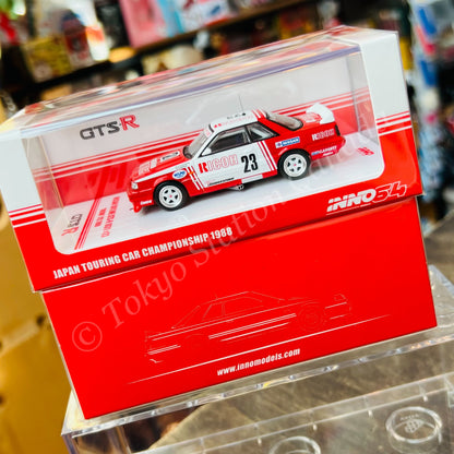 INNO64 1/64 NISSAN SKYLINE GTS-R (R31) #23 "RICOH" JTCC 1988 IN64-R31-RI23