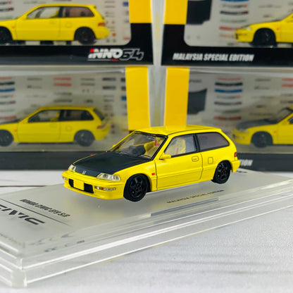 INNO64 HONDA CIVIC EF9 SiR Malaysia Special Edition IN64-EF9-YLMLS