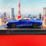 Ignition Model 1/64 TOP SECRET GT-R (VR32) Blue Metallic IG2390