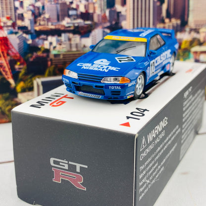 MINI GT 1/64 Nissan Skyline GT-R R32 Gr. A #12  Calsonic 1993 Japan Touringcar Championship RHD MGT00104-R