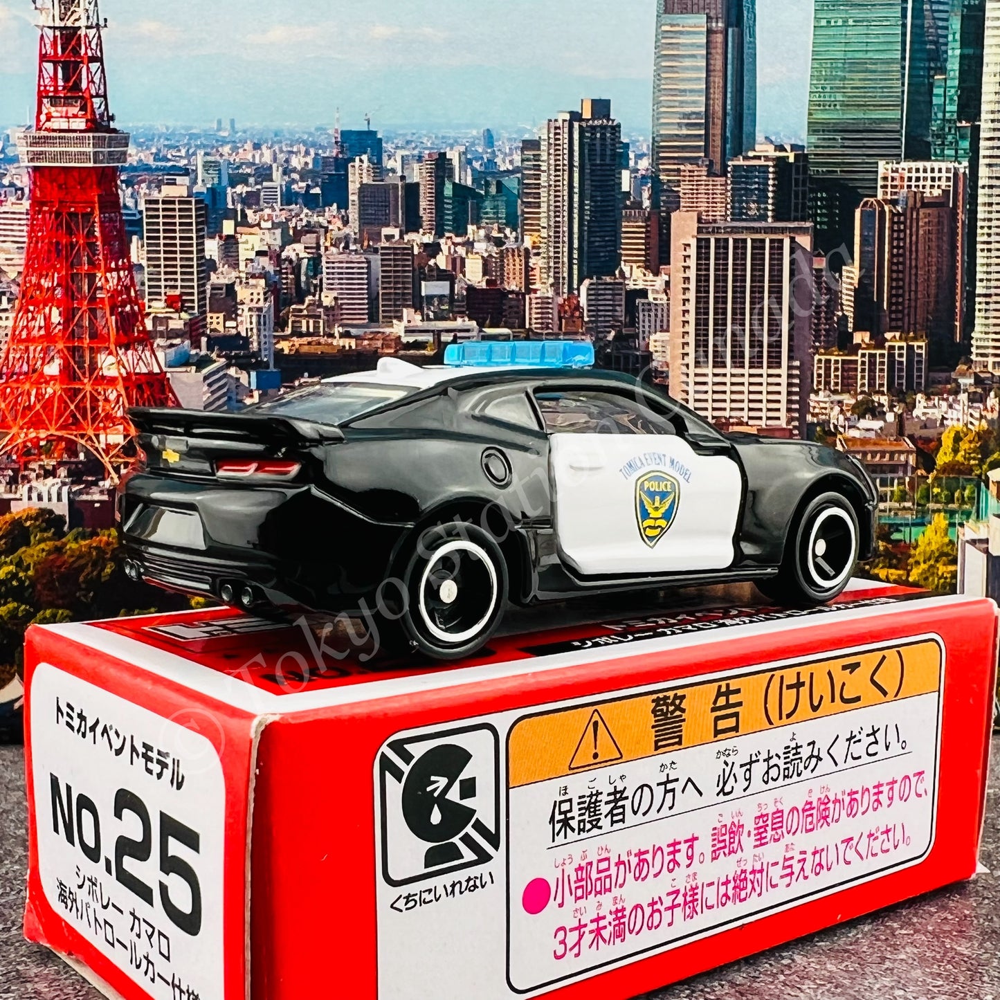 TOMICA EVENT MODEL No. 25 Chevrolet Camaro Police Car (4904810614425)