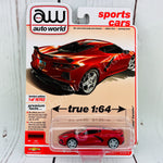 AUTO WORLD 1/64 2020 Chevy Corvette Torch Red 849398049341
