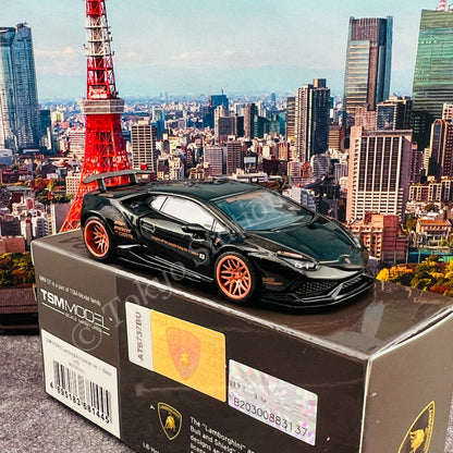 MINI GT 1/64 LB WORKS Lamborghini Huracán Ver. 1 Black LHD MGT00234-L