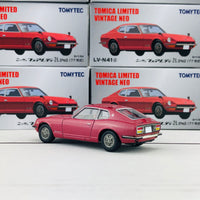 Tomica Limited Vintage 1/64 Nissan Fairlady Z-L 2by2 (1977) LV-N41d Red