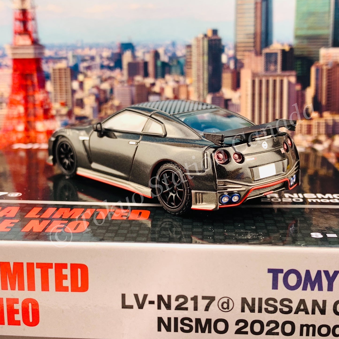 Tomytec Limited Vintage Neo 1/64 NISSAN GT-R NISMO 2020 model (Black) LV-N217d
