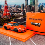 Tarmac Works x MINICHAMPS COLLAB64 1/64 Porsche 911 GT3 RS (997) Orange T64MC-001-OR (643066003)