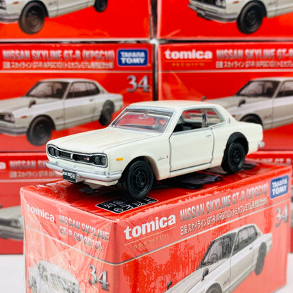 TOMICA PREMIUM 34 NISSAN SKYLINE GTR KPGC10 (ANNIVERSARY OF TOMICA PREMIUM RELEASE VER.)