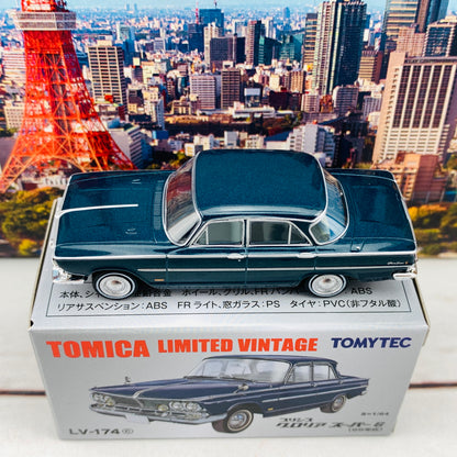 Tomytec Tomica Limited Vintage 1/64 Prince Gloria Super 6 (Navy) 1966 LV-174c