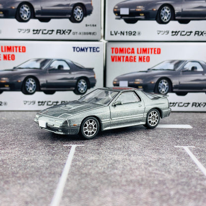 Tomica Limited Vintage Neo 1/64 Mazda Savanna RX7 GT-X (Year 1989) LV-N192a