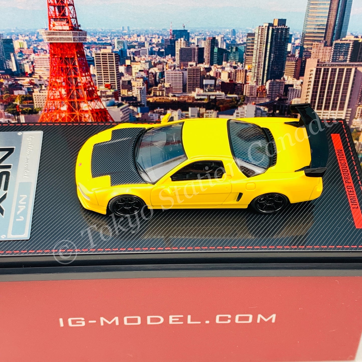 Ignition Model 1/64 Honda NSX (NA1) Matte Yellow IG1945