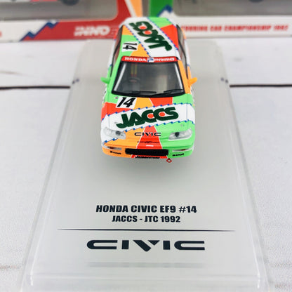 INNO64 HONDA CIVIC EF9 GR.A #14 "JACCS" JTC 1992 IN64-EF9-JAC92