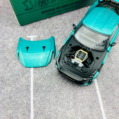 ERA CAR 1/64 SP Nissan GT-R50 By Italdesign - Production Version Dark Green NS21GTRSP49