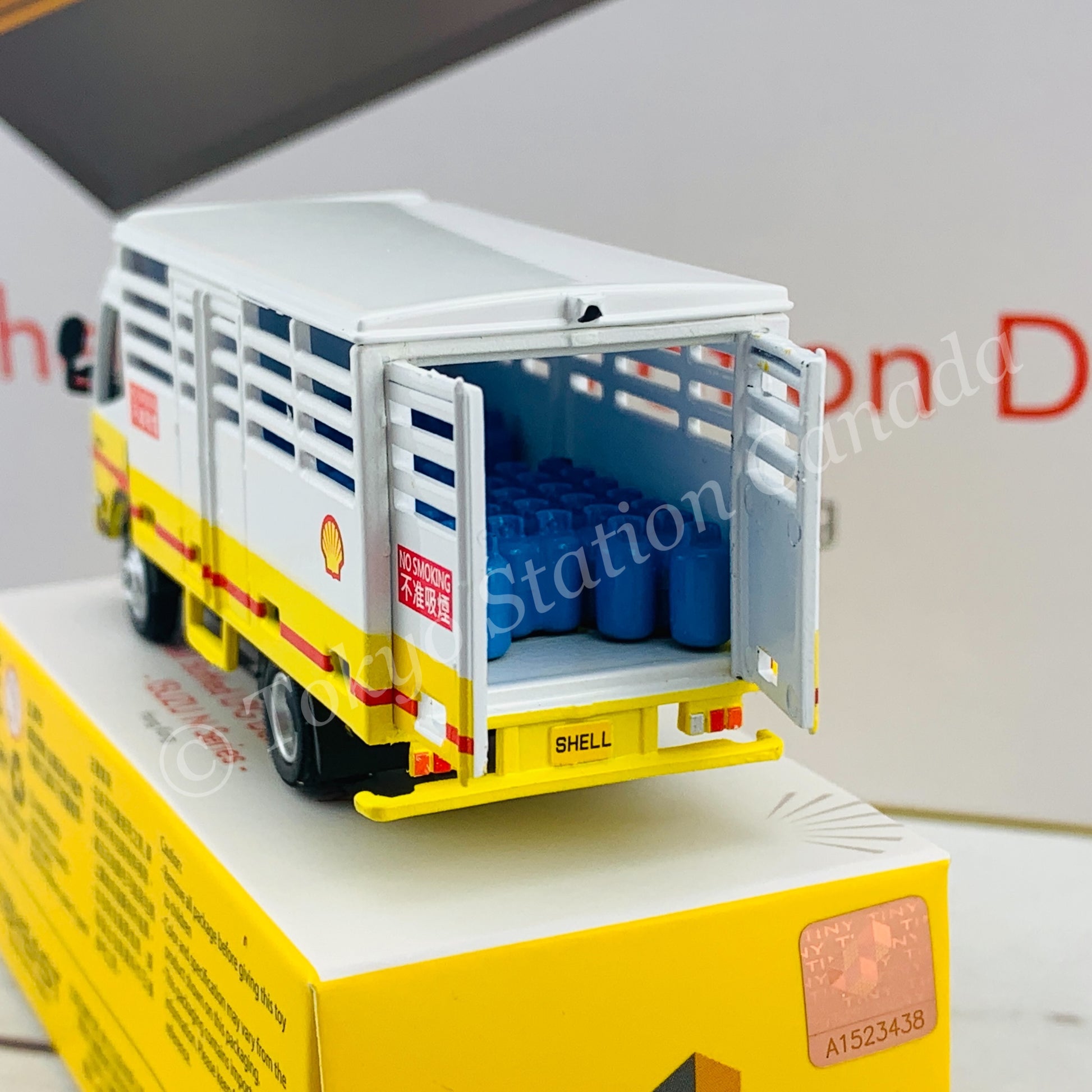 Tiny 微影 Hong Kong Shell Bottled LPG Delivery LOrry ISUZU N Series ATC64926
