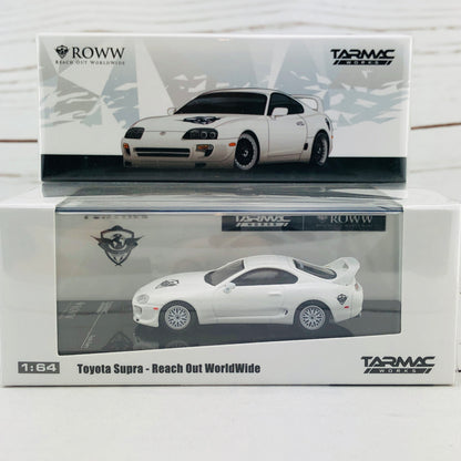 Tarmac Works 1/64 Toyota Supra ROWW Reach Out Worldwide T64-011-PAUL