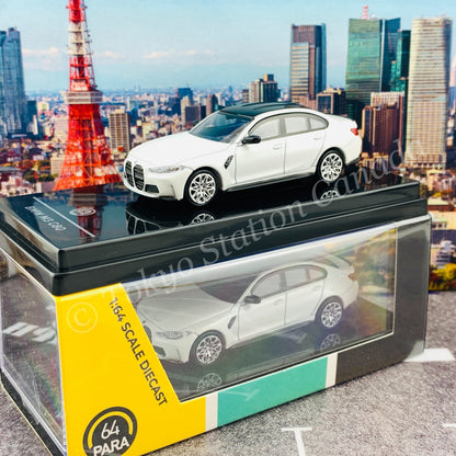 PARA64 1/64 BMW M3 G80 Frozen Brilliant White LHD PA-55202