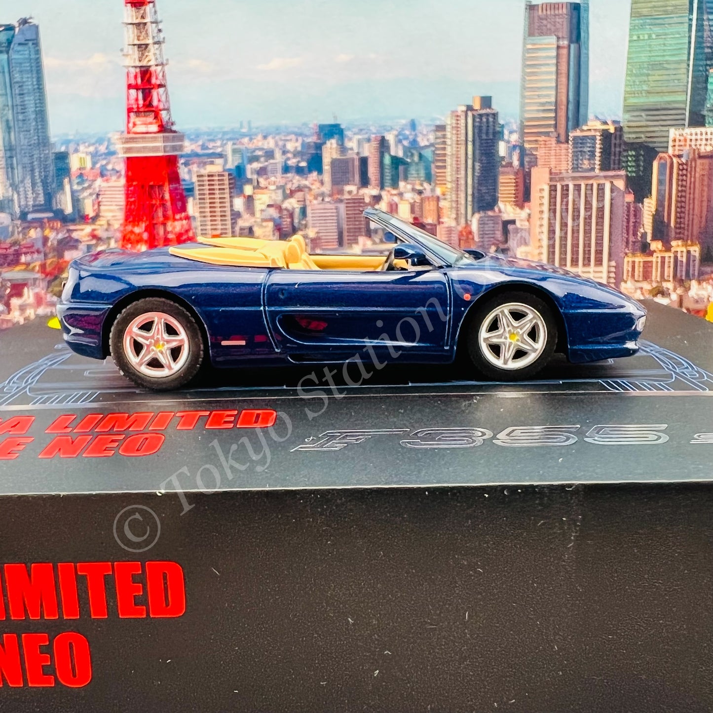 Tomytec Limited Vintage Neo 1/64 LV-NEO Ferrari F355 Spider DARK BLUE